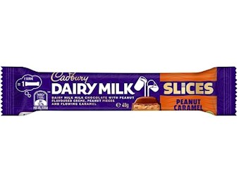 CADBURY PEANUT CARAMEL SLICE 48G X 48
