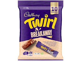 CADBURY TWIRL BREAKWAY TREAT SIZE 120GX14