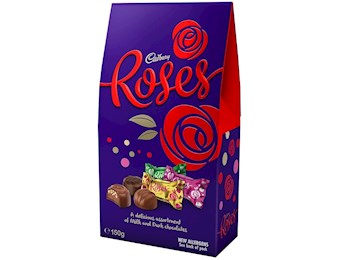 CADBURY ROSES GIFT POUCH 150G X 8