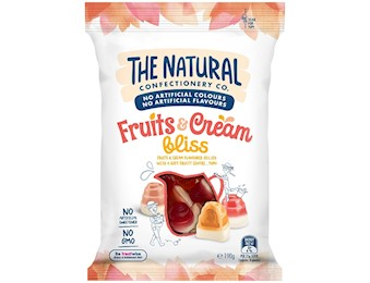 The Natural Confectionery Co FRUIT& CREAM BLISS 180G