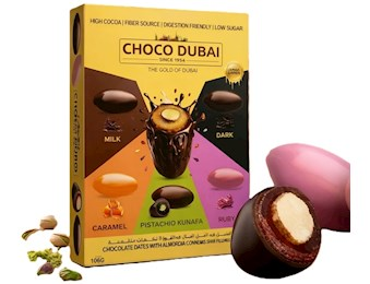 CHOCO DUBAI CARAMEL PISTACHIO RUBY 100GX6