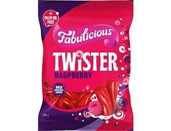 FABULICIOUS RASPBERRY TWISTER F/P 200G