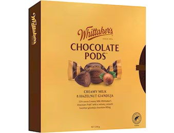 WHITT Chocolate HAZELNUT POD GIFTBOX 200G
