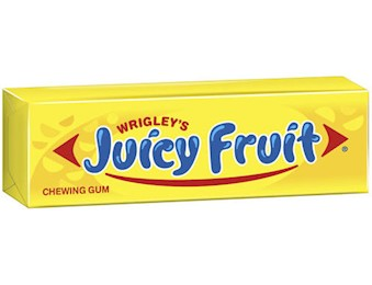 JUICY FRUIT SINGLE GUM 14G