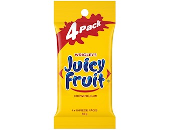 JUICY FRUIT 4PK 56G