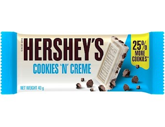 HERSHEY'S COOKIES 'N' CREAM BAR 40G