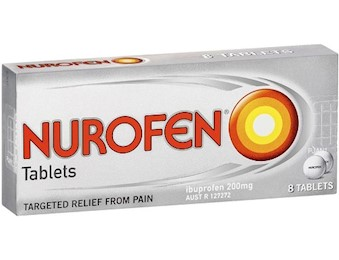 NUROFEN IBUPROFEN TABLETS 200G X12 