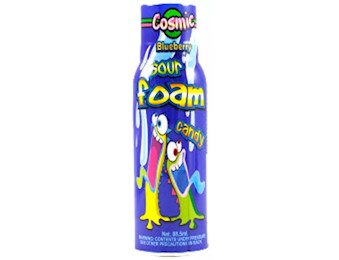 COSMIC SOUR FOAM BLUEBERRY 90ML X12