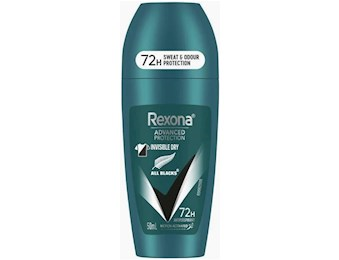 REXONA ADVANCED PROTECTION ALL BLACK ROLL ON 50ML 