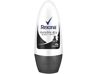 REXONA WMAN BLACK/WHIT ROLL 50ML