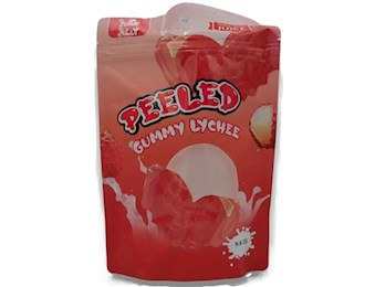 JUICY JELLY PEELED LYCHEE 120G X12