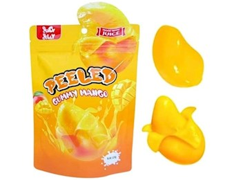 JUICY JELLY PEELED MANGO120G X12