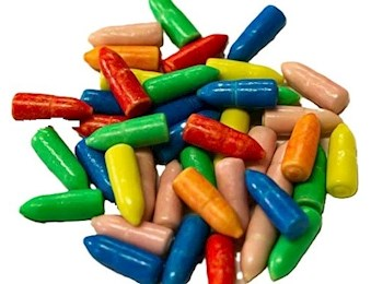 VID 5C FIZZY GUM BULLITS