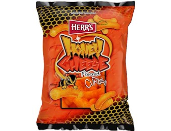 HERR'S HONEY CHEESE CURLS 170GX12