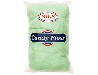 MIL'S GREEN APPLE CANDY FLOSS 100GX36