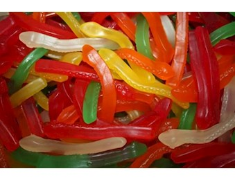 DRAGON COLOURED GUMMY SNAKES