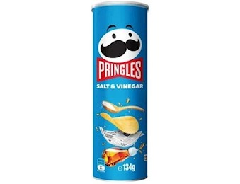 PRINGLE SALT & VINEGAR 134G X12 NZ