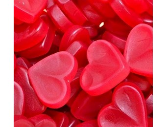 GIANT GLOW HEARTS X2KG (APR