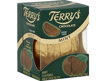 TERRYS MINT CHOC ORANGE BALLS 157G