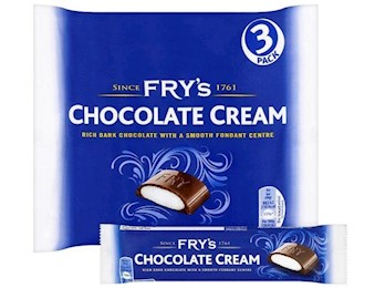 FRY CHOCOLATE CREAM 147G X16(48) (16X3PK)