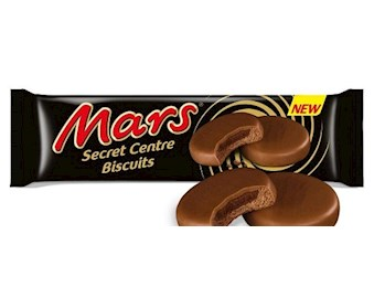 MARS SECRET CENTRE BISCUITS 132GX12
