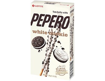 LOTTE PEPERO WHITE COOKIE 32G X40