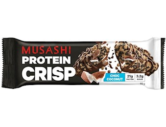 MUSASHI DELUXE PEANUT CRUNCH BAR 60G X12