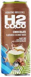 H2 COCO PURE COCONUT & CHOCOLATE WATER 500ML CAN 