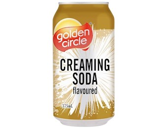 GOLDEN CIRCLE CREAMING SODA 375MLX24