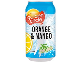 GOLDEN CIRCLE ORANGE & MANGO 375MLX24