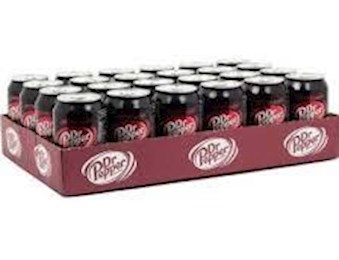 DR PEPPER CHERRY CANS 330ML X24 UK