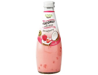 COCO ROYAL STRAWBERRY COCONUT MILK 290ML X24