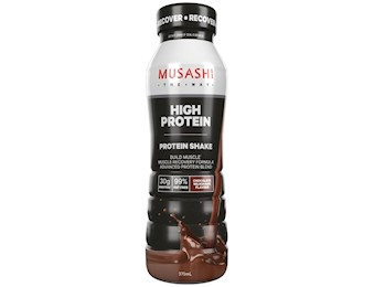 MUSASHI HIGH PROTEIN Chocolate DRINK 375ML