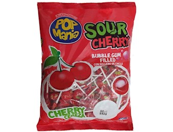 POPMANIA SOUR CHERRY BGUM POP 14GX48 16bXSHIPPER