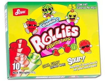 FUWEI FRUITY ASS ROLLIES 10pcs 140G