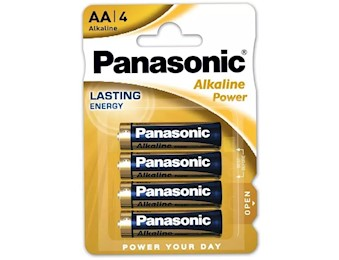 PANASONIC ALKALINE GOLD AA 4PK