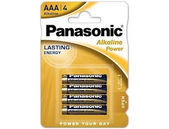 PANASONIC ALKALINE GOLD AAA 4PK