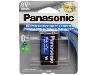 PANASONIC 9V SHD BATTERY