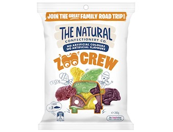 THE NATURAL CONFECTIONERY ZOO CREW 200G 