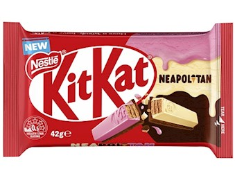 NESTLE KITKAT NEAPOLITAN BAR 45G X48