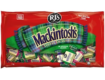 RJ'S MACKINTOSH'S TOFFEES GIANT 1KG