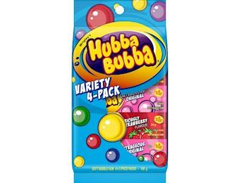 HBUBBA VARIETY 4 PK 140G