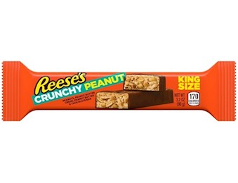 REESES CRUNCHY PEANUT 90G X18