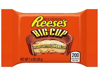 REESE'S 1 BIG PEANUT BUTTER CUP 39GX16