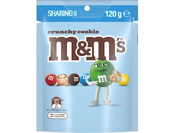 M&M CRUNCHY COOKIE FLAVOUR 120G