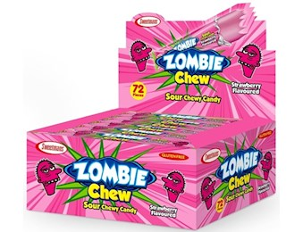 ZOMBIE CHEW SOUR STRAWBERRY 28G