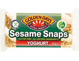 Golden Days Yoghurt SESAME SNAPS 40G