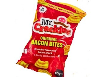 MR CRACKLES ORIGINAL BACON BITE 60GX12 