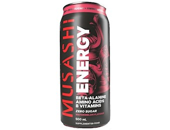 MUSASHI ENERGY WATERMELON SUGER FREE CAN 500ML