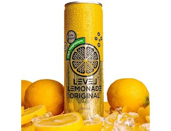 LEVEL ORIGINAL LEMONADE CAN 300ML